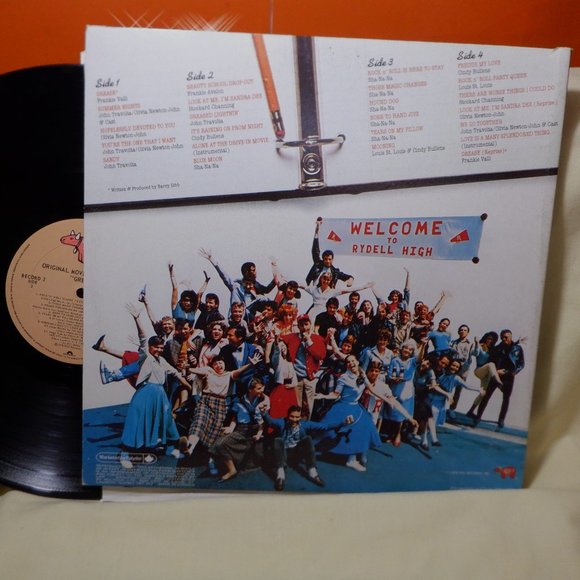 ~~~ John TRAVOLTA & Olivia NEWTON-JOHN ~~~ GREASE Consists of 2 Vinyl Albums - Picture 2 of 2